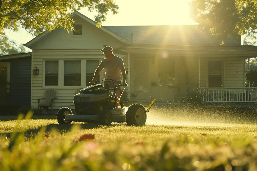 electric corded lawn mowers