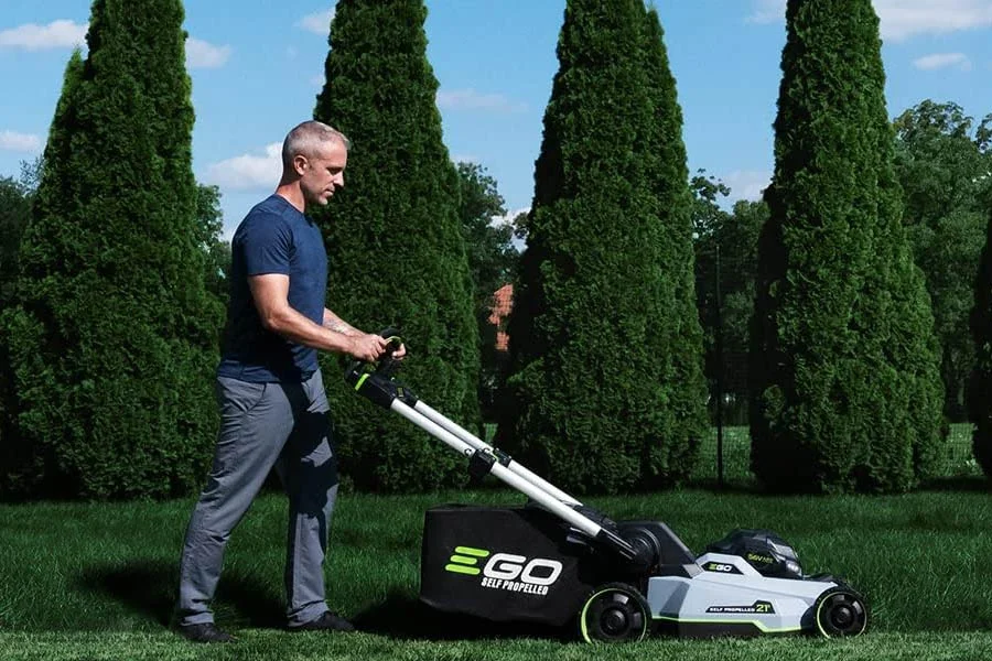 electric corded lawn mowers